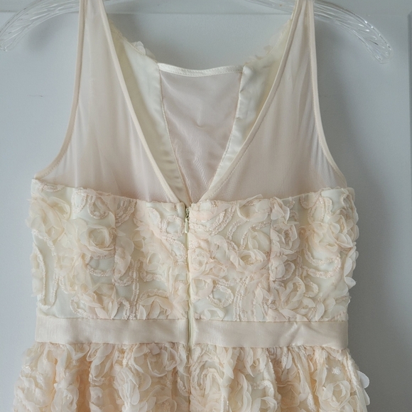 Ivory White Summer Wedding Mini Cocktail Dress Small NWOT - Picture 5 of 9